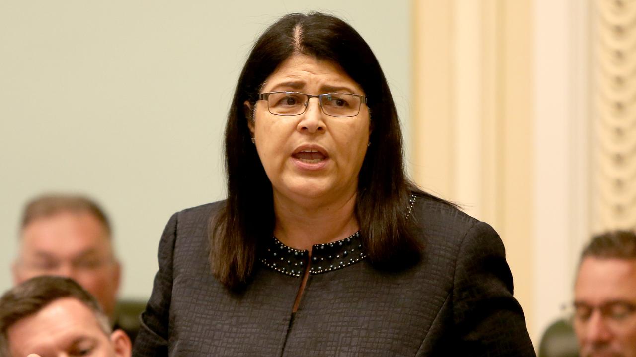 Queensland Education Minister Grace Grace branded the contract ‘unacceptable’. Picture: Steve Pohlner