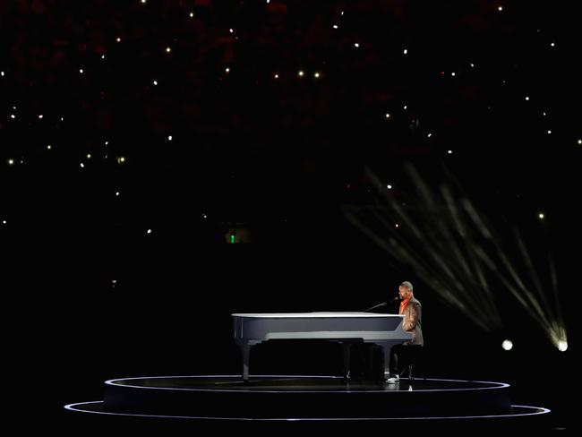 Justin Timberlake performs during the Pepsi Super Bowl LII Halftime Show at U.S. Bank Stadium on February 4, 2018 in Minneapolis, Minnesota. Picture: Getty Images