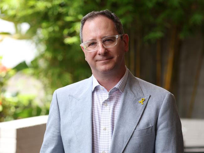 Queensland Jewish Board of Deputies president Jason Steinberg. Picture: Liam Kidston