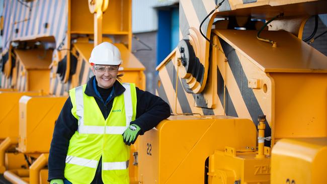 Babcock employee Stephanie Wallace. Picture: Supplied