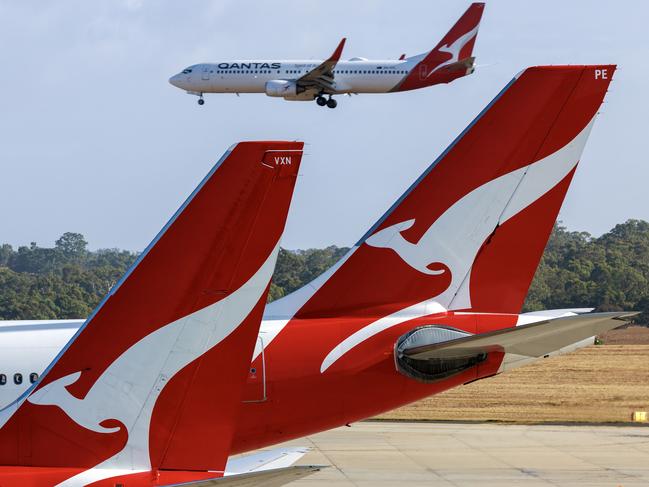 MELBOURNE, AUSTRALIA - NewsWire Photos MARCH 8, 2023. generic stock images of qantas aircraft at Melbourne AirportPicture: NCA NewsWire / David Geraghty