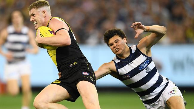 Josh Caddy found a new role on a wing late in the season.