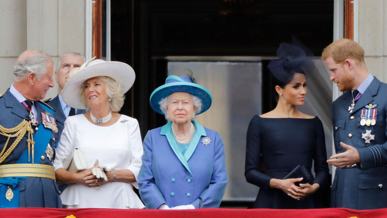 The royals, in happier times, in July 2018. Picture: Tolga Akmen/AFP