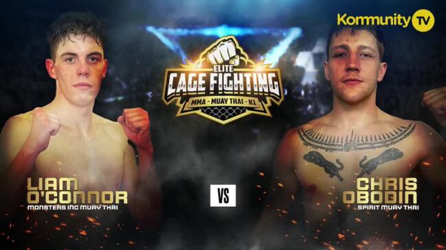 Replay: Liam O'Connor v Chris Obodin (70kg) - Elite Cage Fighting