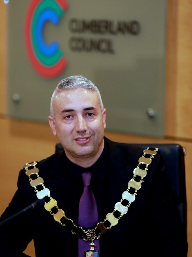 Cumberland Mayor Steve Christou. Picture: Angelo Velardo