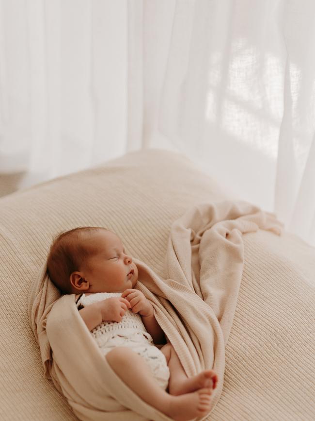 Baby Harvey. Picture: Mala Moon Photography