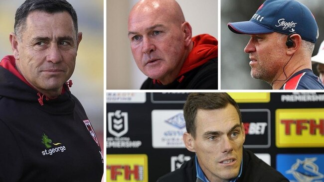 Four under review ... Shane Flanagan, Paul McGregor, Jason Ryles, John Morris