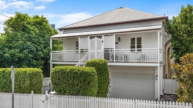 This whopping seven bedroom Queensland is located within the coveted New Farm State School catchment. It will go under the hammer with Ray White New Farm on February 19.