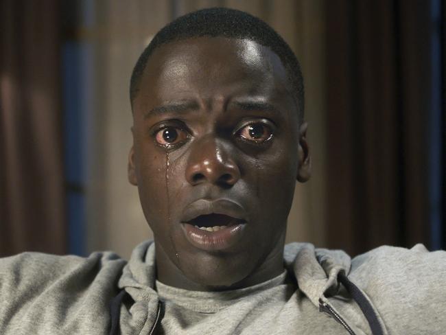 Daniel Kaluuya’s performance in the creepy Get Out earned rave reviews, and has scored him a Best Actor nomination. Picture: Universal Pictures via AP