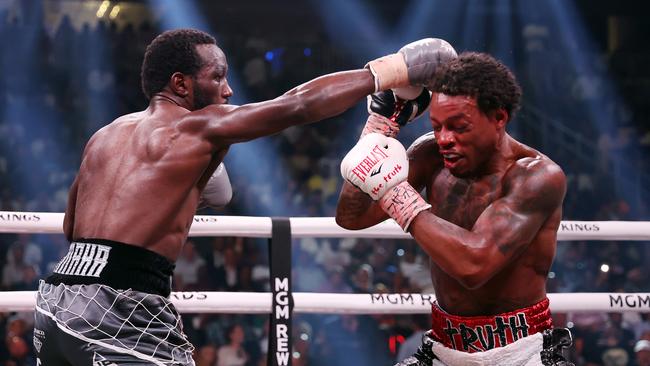 Tszyu is keen for a crack at Terence Crawford (left) and Errol Spence (right).