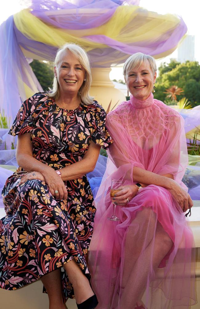 Lord Mayor Sally Capp and Caroline Ralphsmith. Picture: Supplied.
