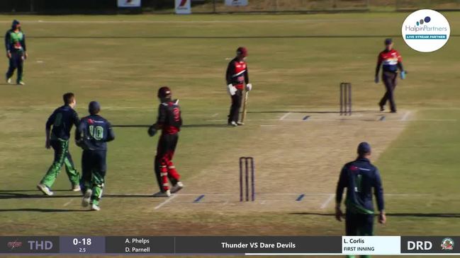 Replay: Cairns Tyrepower Barrier Reef Big Bash T20 Cricket - Thunder v Dare Devils