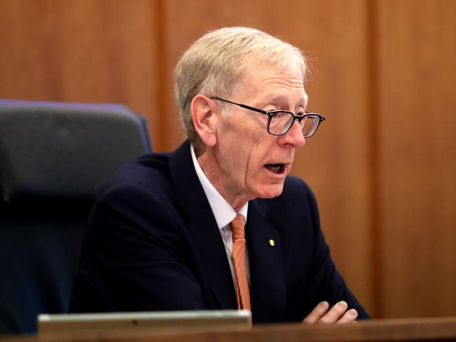 Royal Commission into misconduct in the Banking, Superannuation and Financial Services Industry Commissioner Kenneth Hayne. Picture: David Geraghty