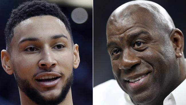 FMagic Johnson has been cleared over alleged Ben Simmons tampering.