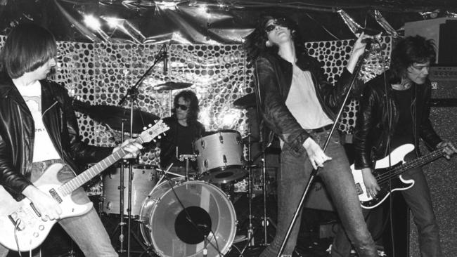 A scene from documentary film End of the Century: The Story of the Ramones.