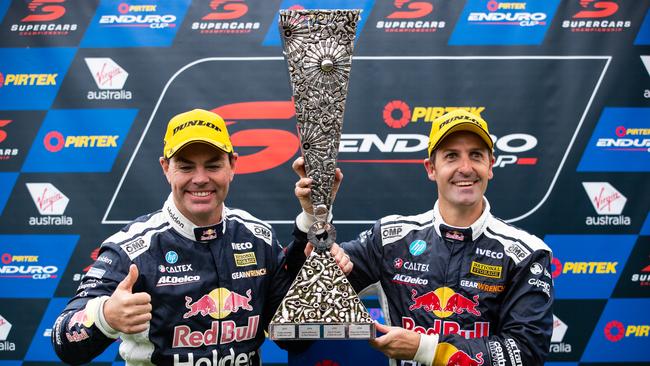 Craig Lowndes and Jamie Whincup are the two other modern day greats. Picture: Getty