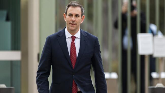 Federal Treasurer Jim Chalmers arrives at Parliament House on October 25, 2022 to deliver the Albanese government's first budget. PICTURE: MARTIN OLLMAN/GETTY IMAGES