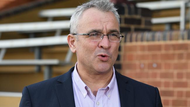 Adelaide Footy League chief John Kernahan confirmed Old Ignatians would be staying in division one after avoiding relegation last season. Picture: Tricia Watkinson