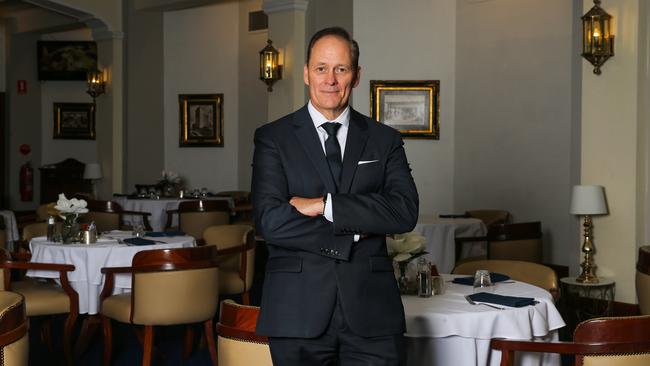 Paul Brasch GM of the Castlereagh Boutique Hotel says he and his workers are affected by the strikes in Sydney. Picture: NewsWire / Gaye Gerard