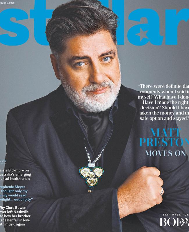 Matt Preston on the cover of Stellar Magazine.