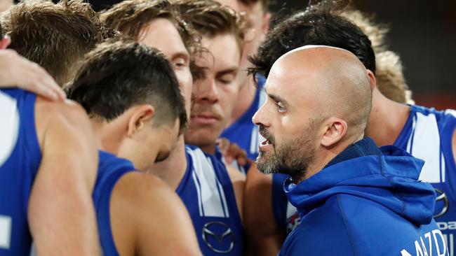 The Roos are searching for a replacement for coach Rhyce Shaw.