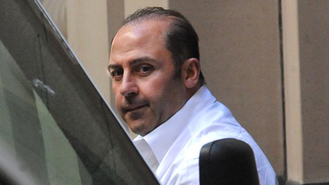 Underworld figure Tony Mokbel at the Supreme Court of Victoria in 2011. Picture: AAP