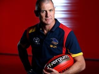 GAME ON - Crows coach Phil Walsh, ready for the start of his coaching career when Adelaide faces North Melbourne at Adelaide Oval on Sunday. Photo Sarah Reed