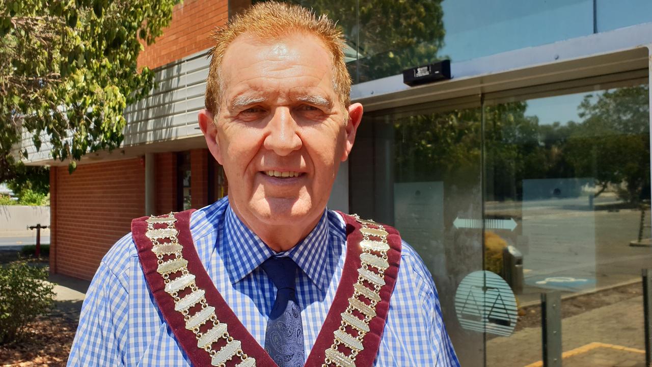 Tea Tree Gully Mayor Kevin Knight has accepted the council’s request to take an indefinite leave of absence. Picture: Stephen Laffer