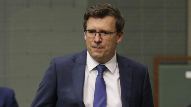 Education Minister Alan Tudge ‘can take a leaf from the book of NSW Education Minister Sarah Mitchell in establishing benchmark outcomes for schools and delivering accountability ...’ Picture: Sean Davey