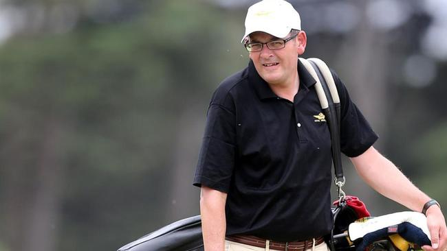 Has Dan Andrews been too busy playing golf to sit down for his portrait? Picture: Yuri Kouzman