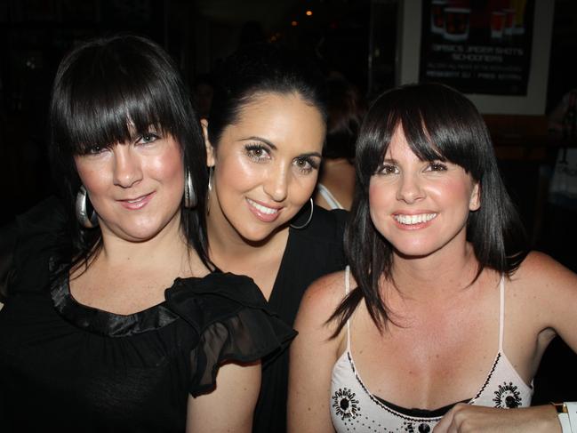 Renee Muller, Dee Donohue and Renne Brenton at Surfers Paradise Beer Garden.