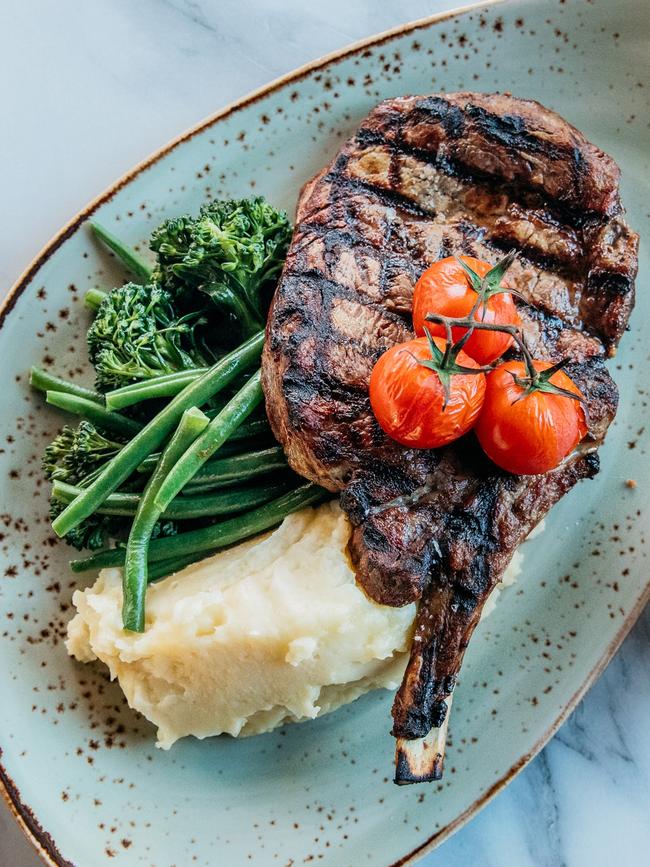 Steak and mashed potatoes. Picture: Kitti Gould