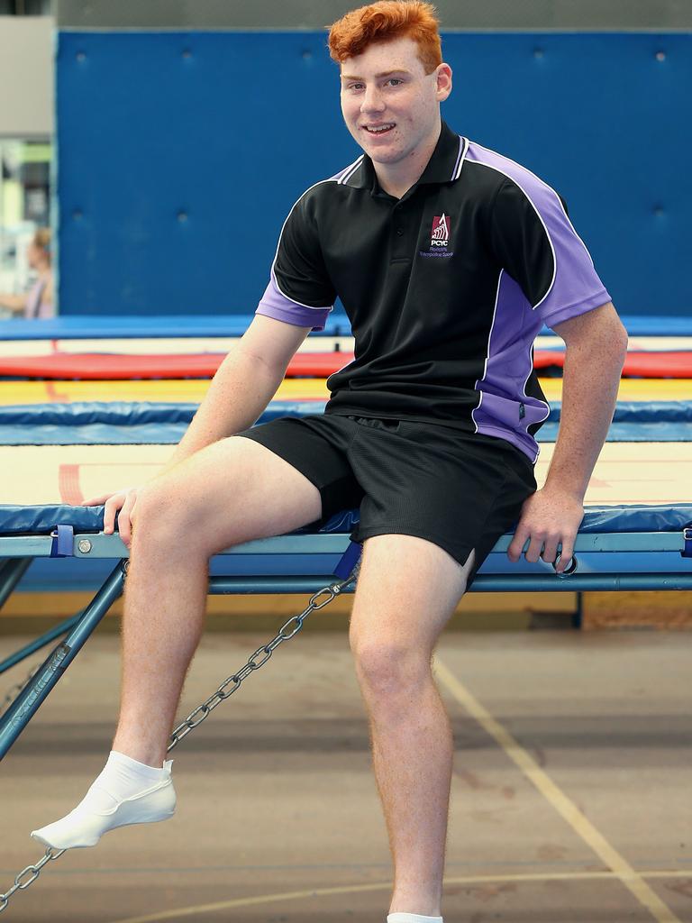 Harrison Lee: Redcliffe PCYC trampoline athlete selected in Australian  Junior Trampolining Team | The Courier Mail
