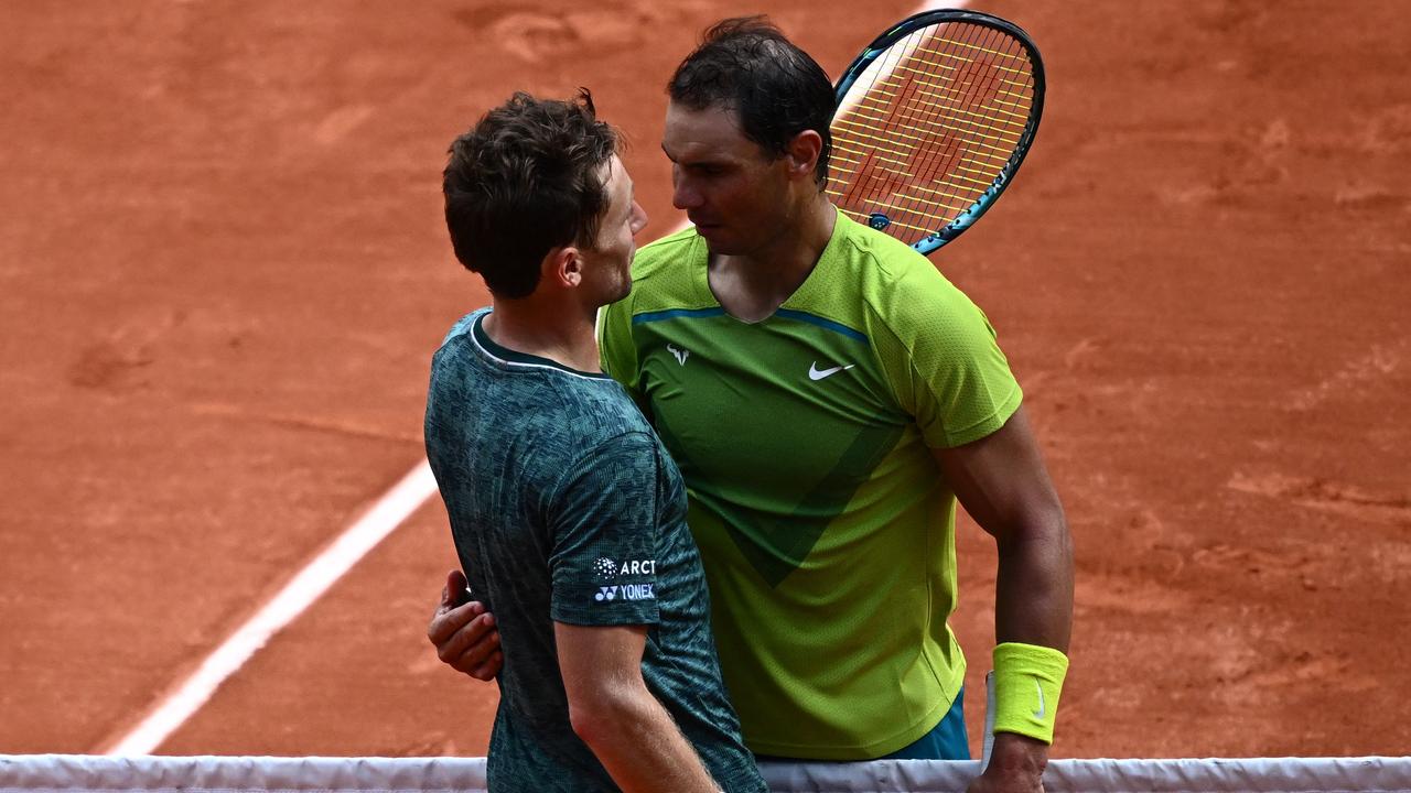 French Open final 2022 Casper Ruud photo explains Rafael Nadal reaction news.au — Australias leading news site