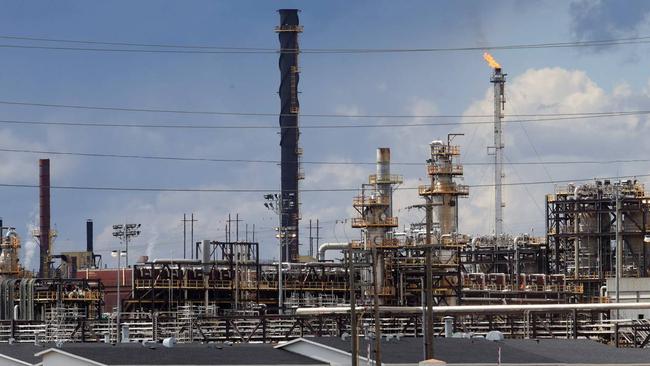 Syncrude Canada’s oil-sands mine site north of Fort McMurray, Alberta. Picture: Cole Burston/AFP/Getty Images