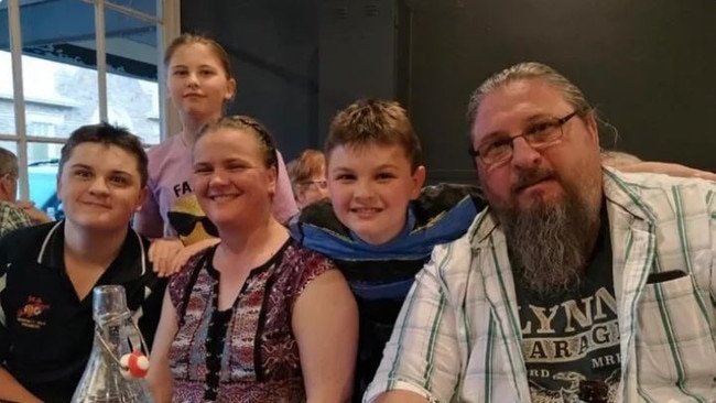 Mark ‘Reeva’ Reeves died tragically and unexpectedly on New Year's Day leaving, behind wife Maxine and three kids. Picture: GoFundMe