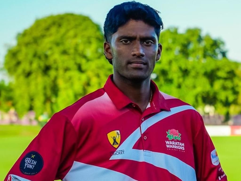 Waratah A-grade captain Jagadeswara Koduru. Picture: Prav Thalagampala/ NT Cricket.