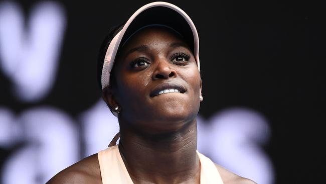 Sloane Stephens made an early exit from the Australian Open. Picture: Getty Images