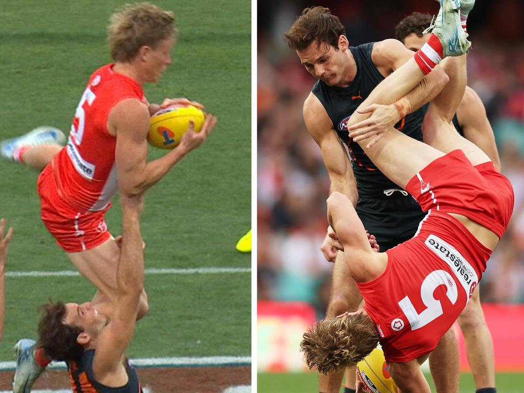 Isaac Heeney took one of the greatest grabs ever seen.