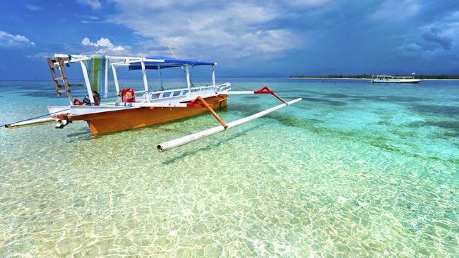 The Gili islands are off the coast of Lombok. Picture: iStock