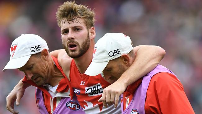 Now-former luckless Swan Alex Johnson will don the navy blue. Pic: AAP