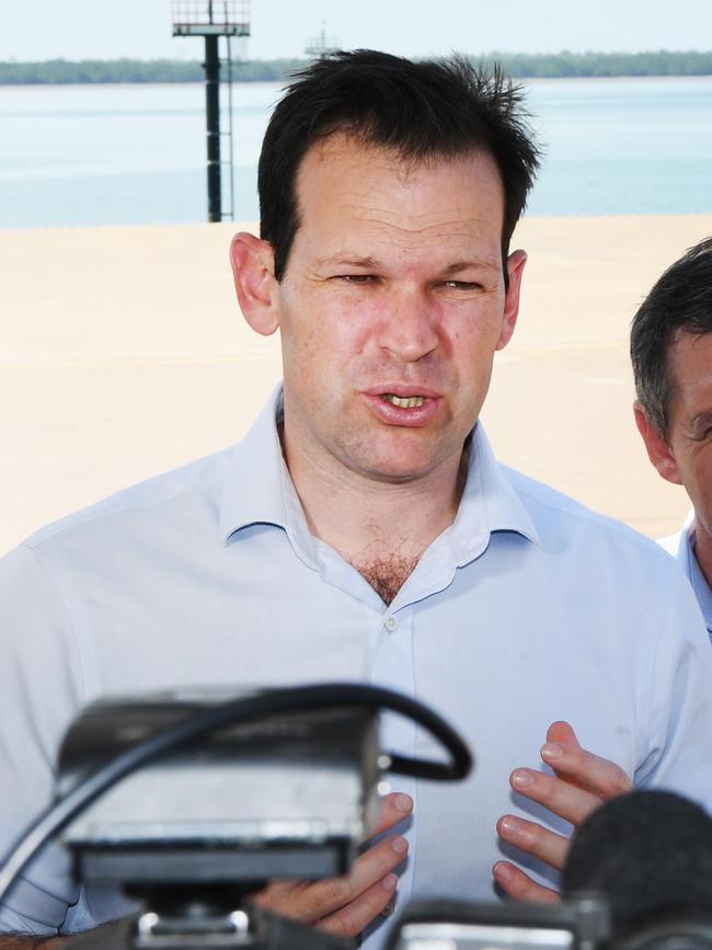 Minister for Resources and Northern Australia Matt Canavan. Picture: Katrina Bridgeford