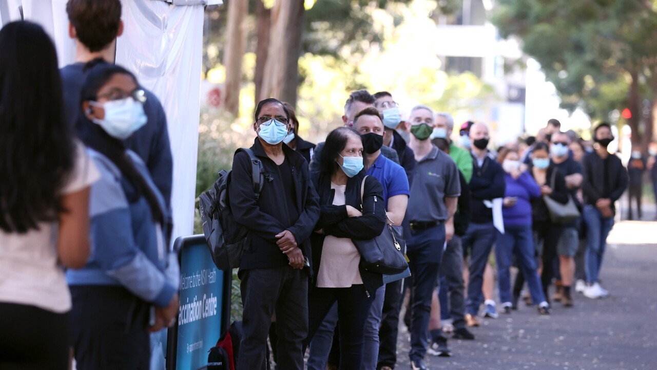 Berejiklian: Slowing vaccination rate down to vaccine supply, first dose push