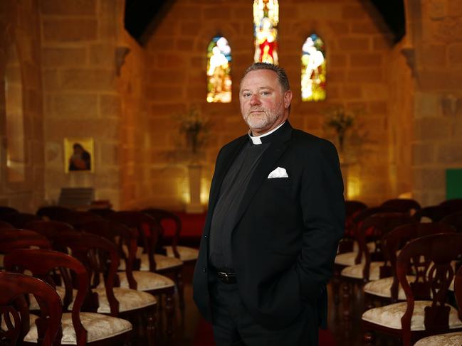 SUNDAY TELEGRAPH - 20/11/19Father Rod Bower of Gosford Anglican church pictured this afternoon. Picture: Sam Ruttyn