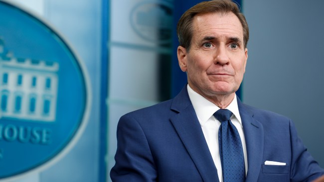 US National Security Council spokesman John Kirby hit back at Russia's claims within hours, telling reporters "the West had nothing to do with" the riot. Picture: Anna Moneymaker/Getty Images