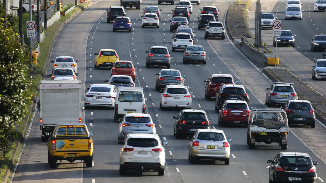 Drivers across the country are being urged to be cautious on roads across Anzac Day weekend. Picture NCA NewsWire / Gaye Gerard