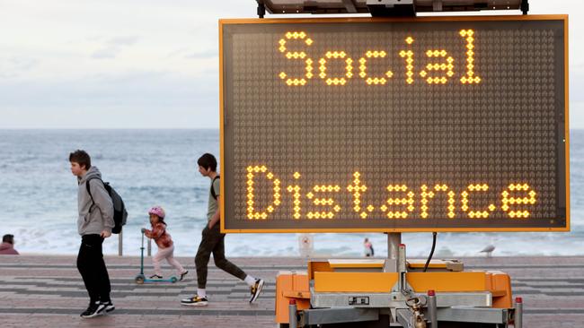 Sydney’s lockdown has been extended. Picture: Damian Shaw