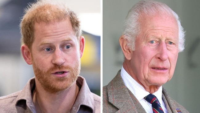 Prince Harry and King Charles.