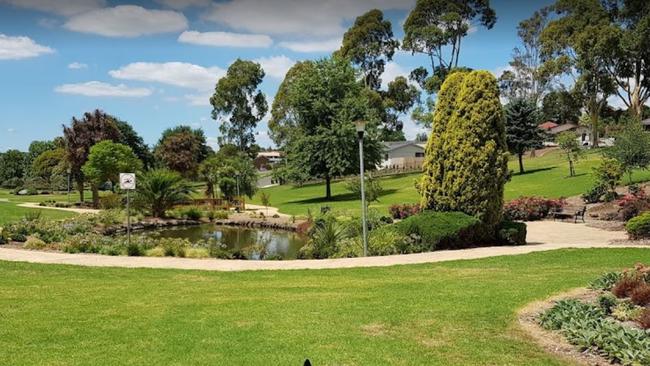 Civic Park in Drouin which is close to wear Bale was spotted riding at dangerous speeds.