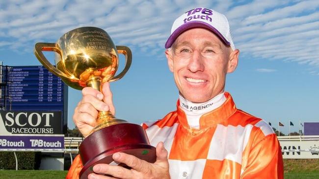 Champion Perth jockey William Pike is shooting for a Group 1 aboard Casino Seventeen in the Group 1 Railway Stakes at Ascot on Saturday. Picture: Western Racepix.